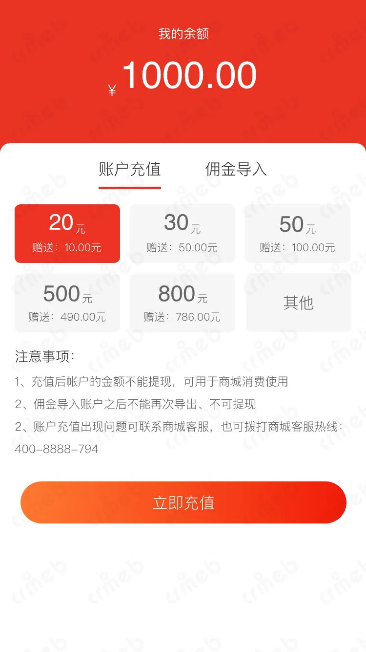 标准版java-移动端商城-账户充值.png