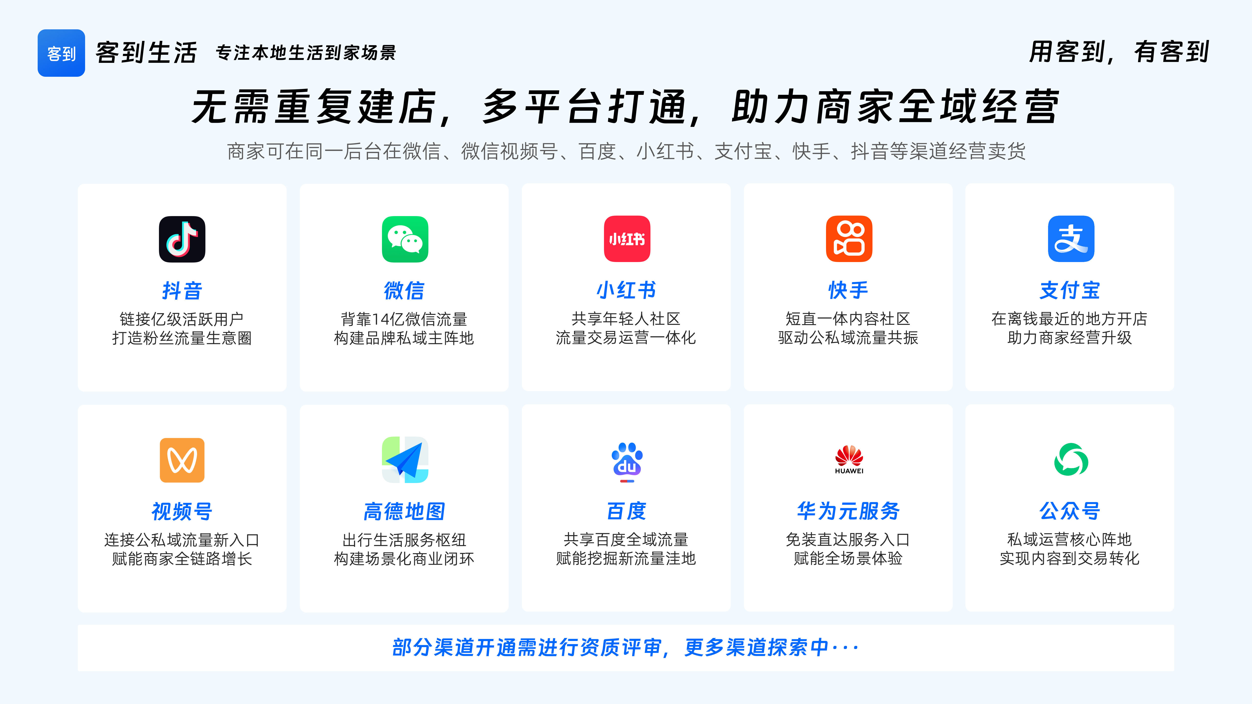 CRMEB应用市场 | 客到生活家政团购OEM系统（抖音团购融合小程序）