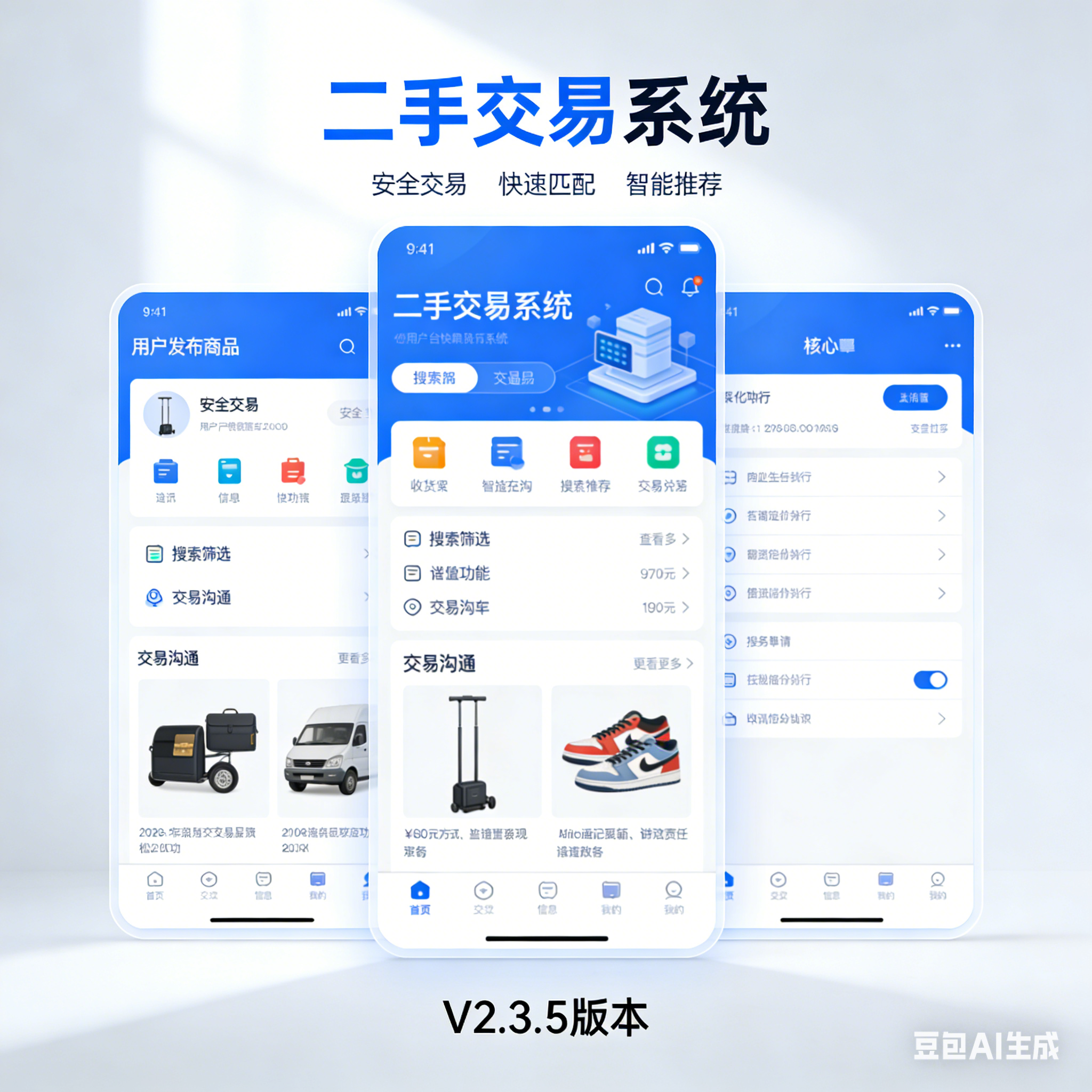 CRMEB应用市场 | 全开源版仿闲鱼二手交易闲置买卖小程序系统多城市运营在线聊天用户主页