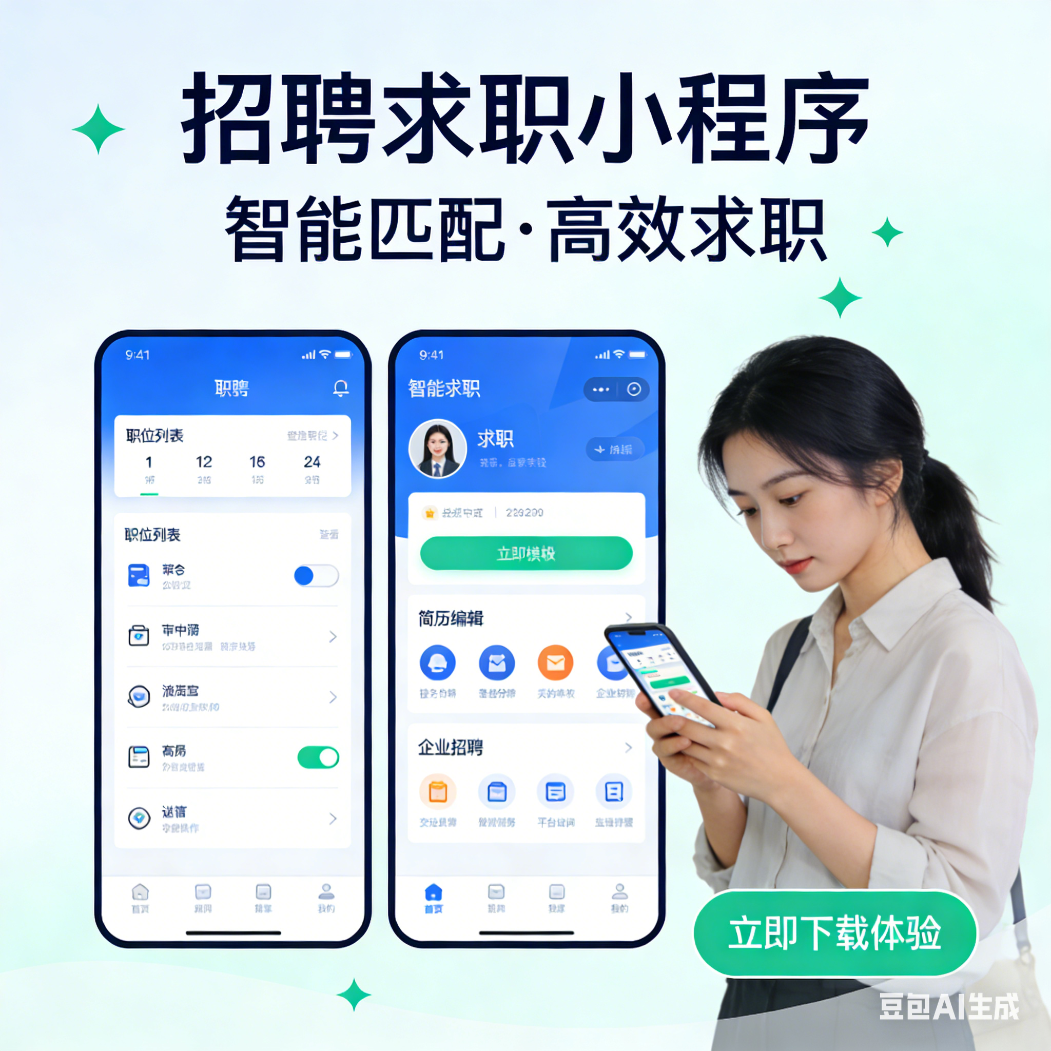 CRMEB应用市场 | 【开源版】招聘求职小程序