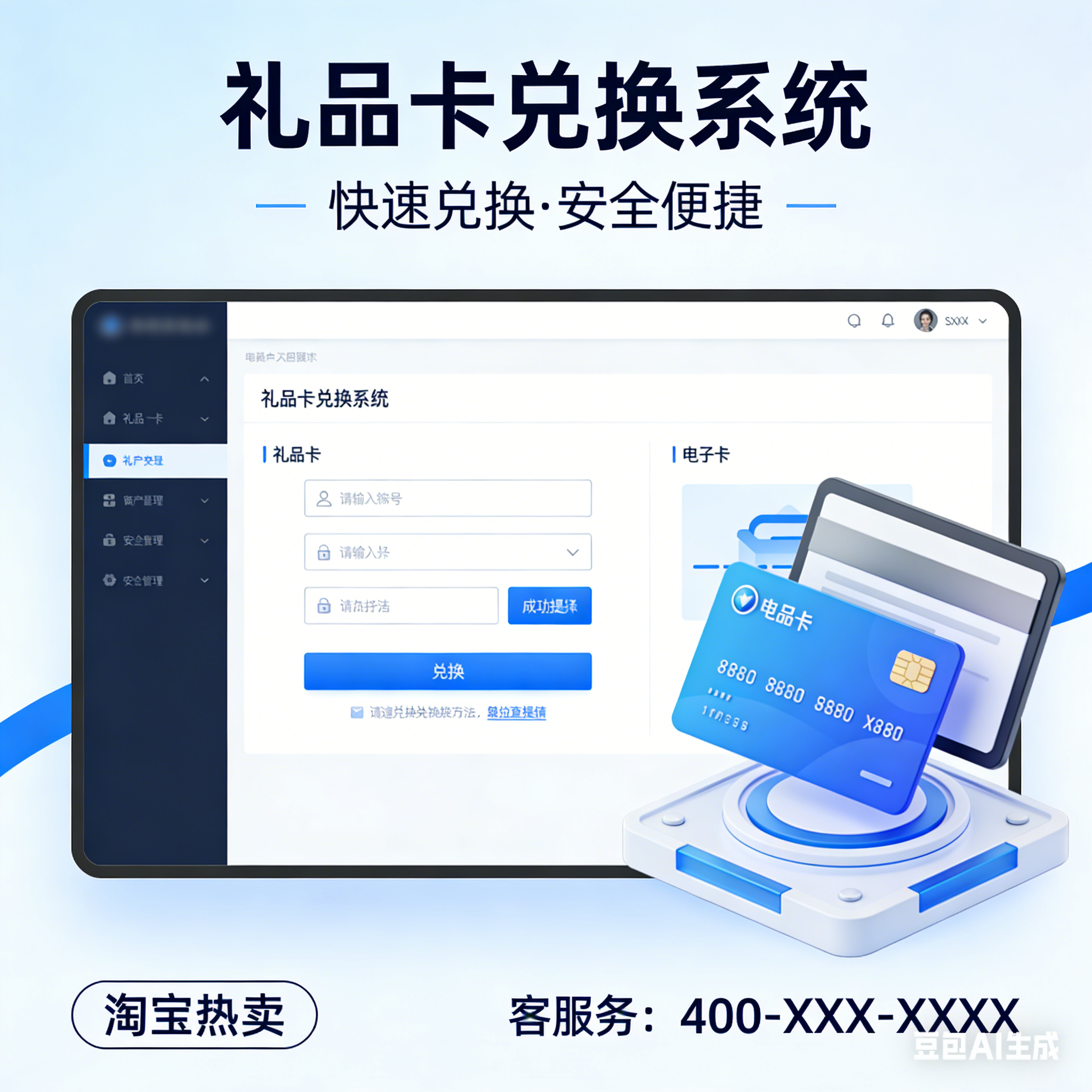 CRMEB应用市场 | 提货卡礼品卡兑换系统开源版