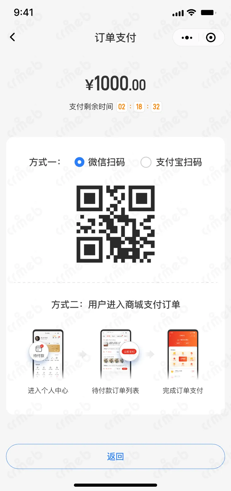 私域会员电商系统-移动端商家管理-扫码支付.png