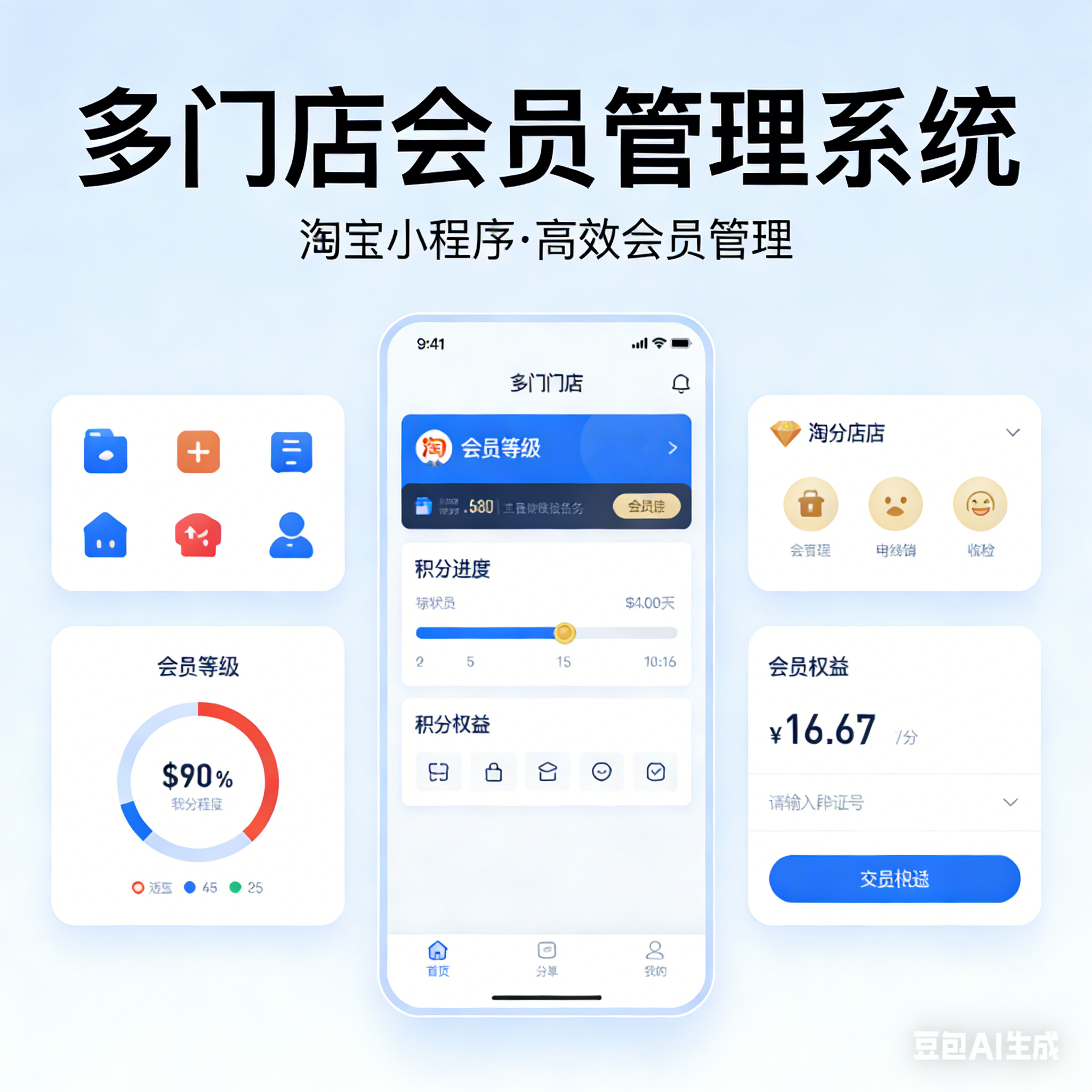 CRMEB应用市场 | 多门店会员管理扫码核销收款小程序系统
