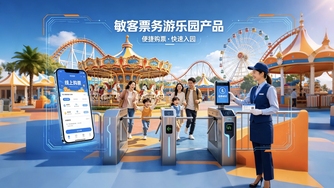 CRMEB应用市场 | 抖音券门票闸机自动核销票务系统