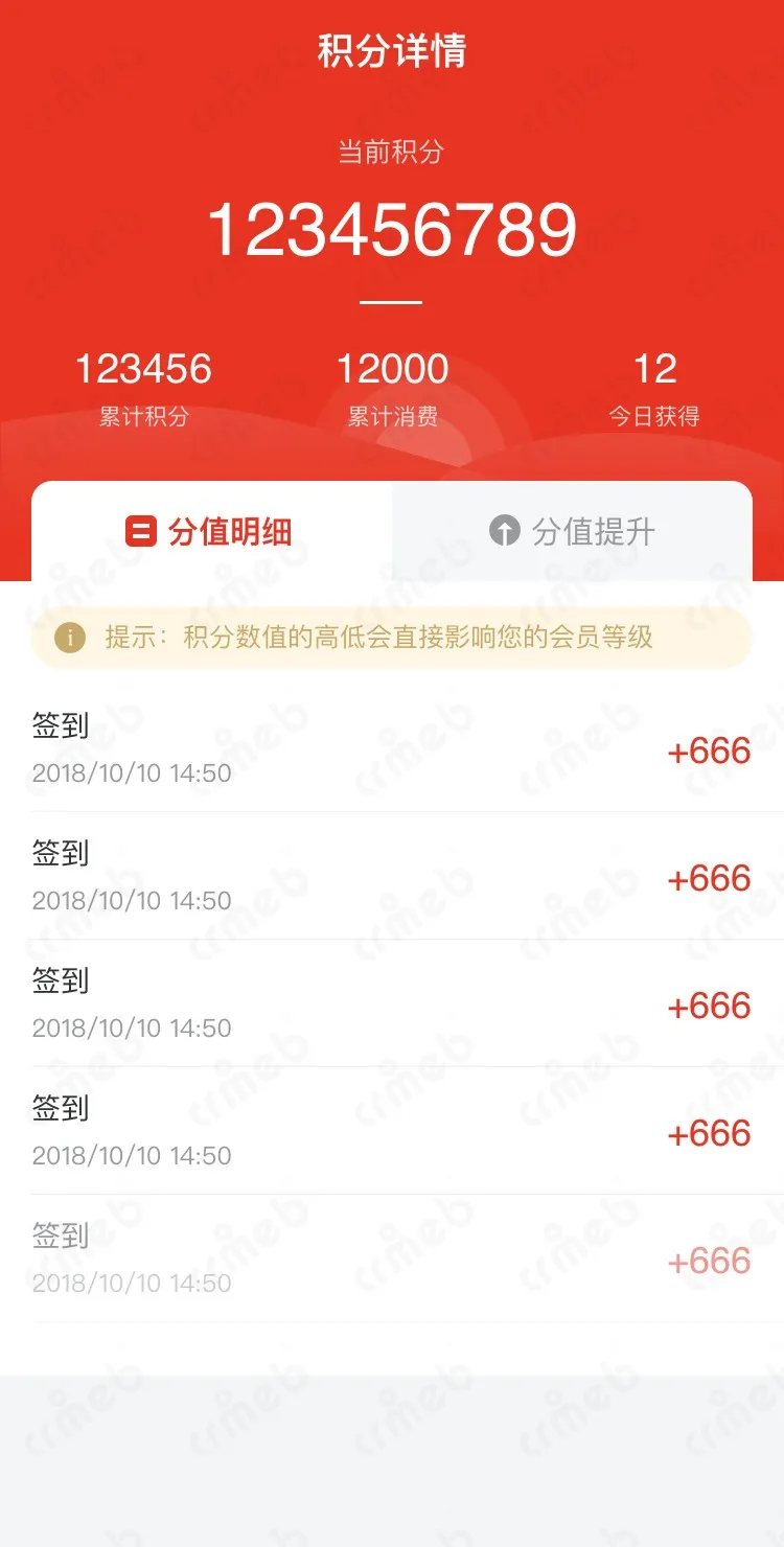 标准版PHP-移动端商城-积分详情-分值明细.jpg