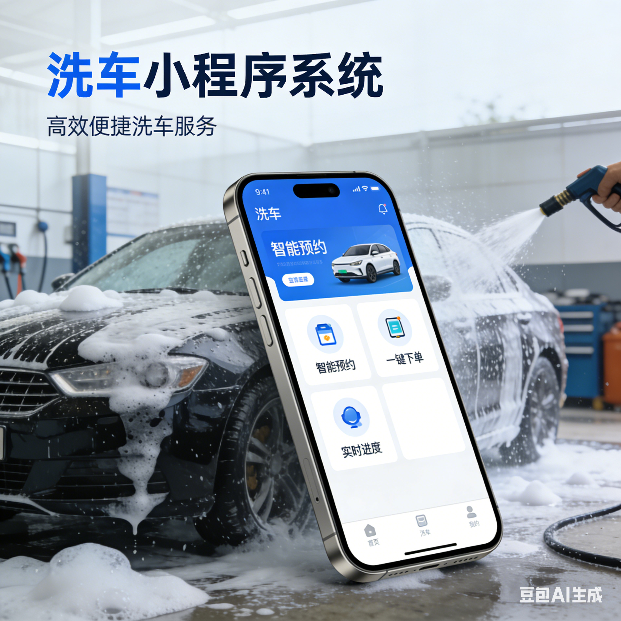 CRMEB应用市场 | 【开源版】洗车小程序系统