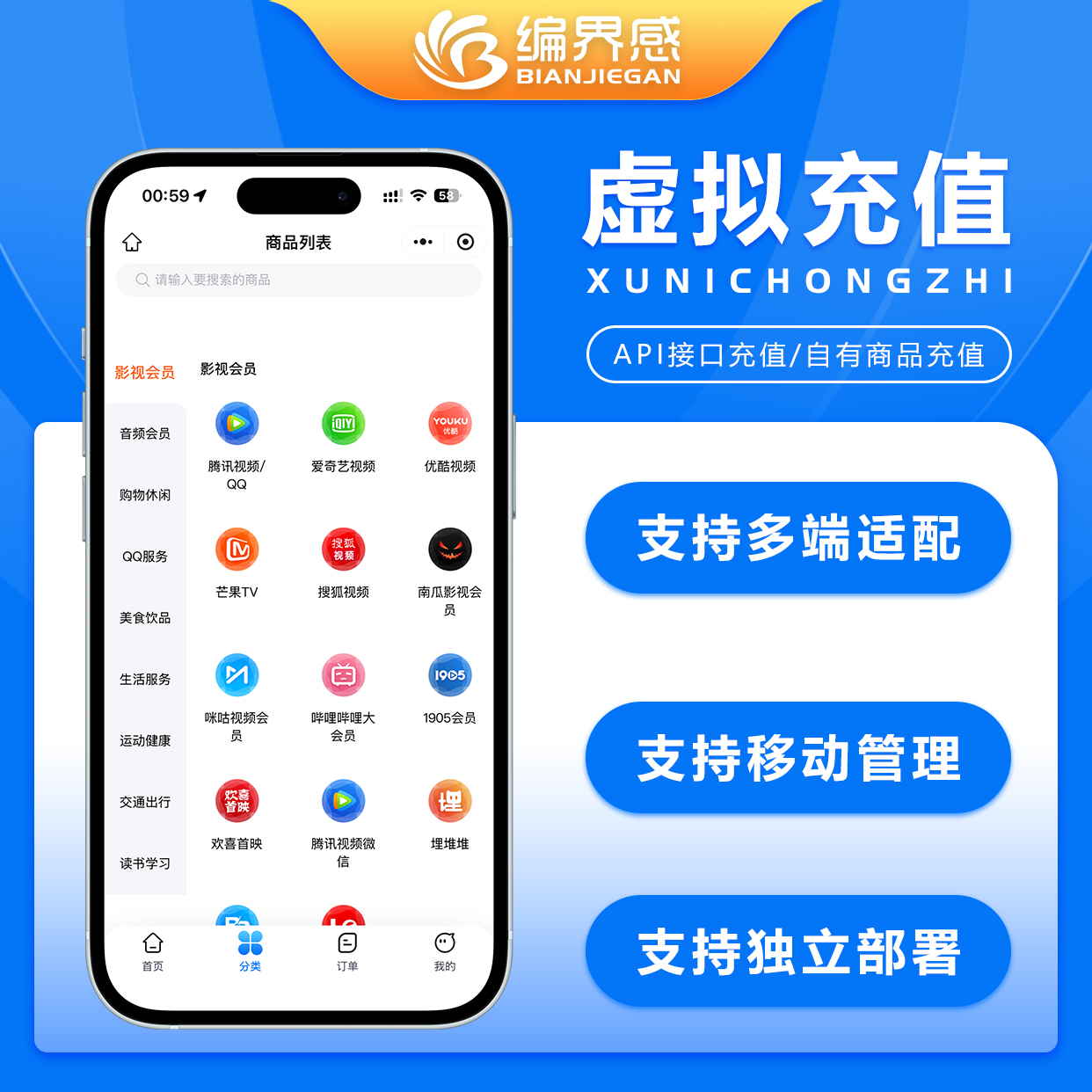 CRMEB应用市场 | 卡易信卡乐购卡速售彩虹社区卡密寄售虚拟会员权益充值官方API接口直充秒到账支持发布