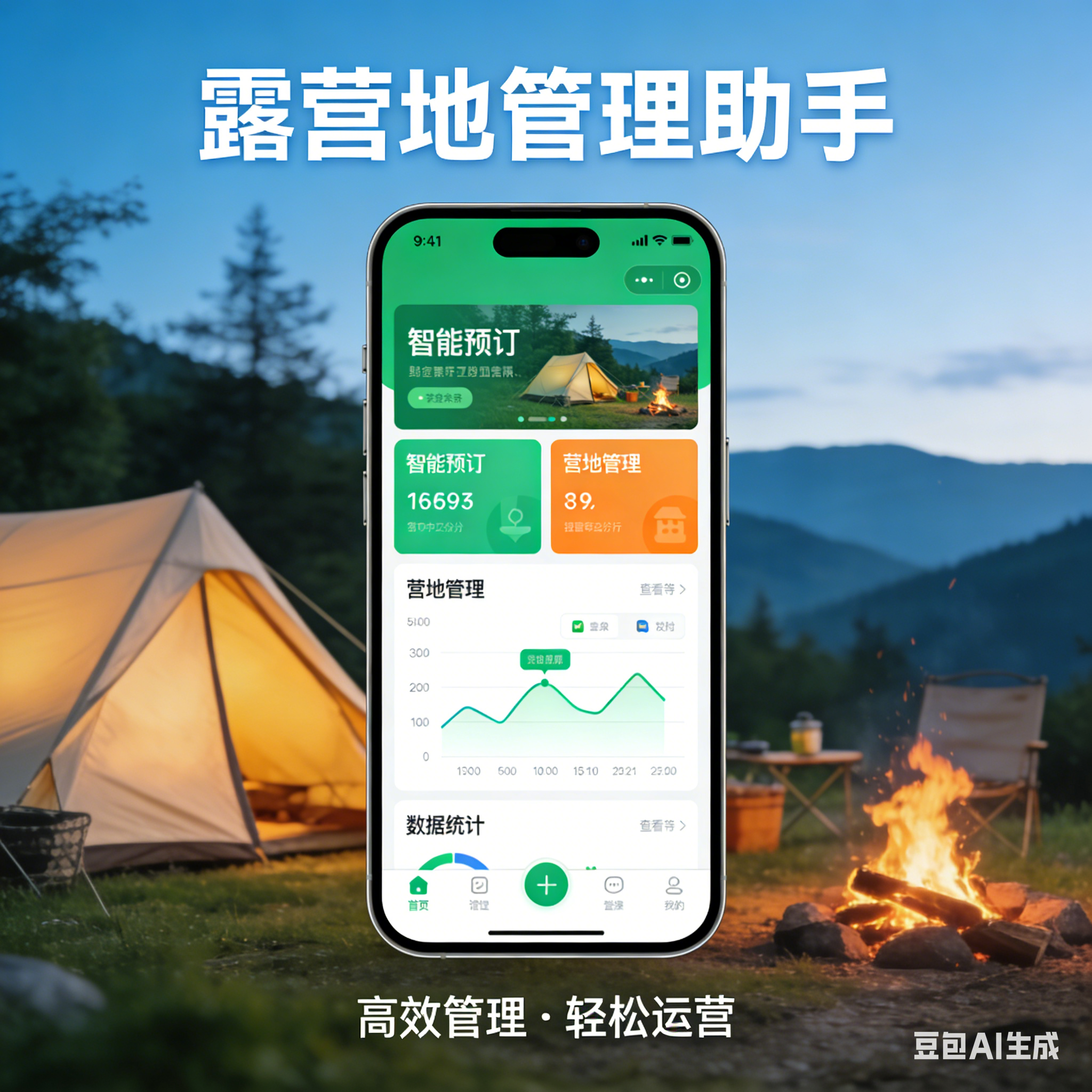 CRMEB应用市场 | 【开源版】露营地管理小程序