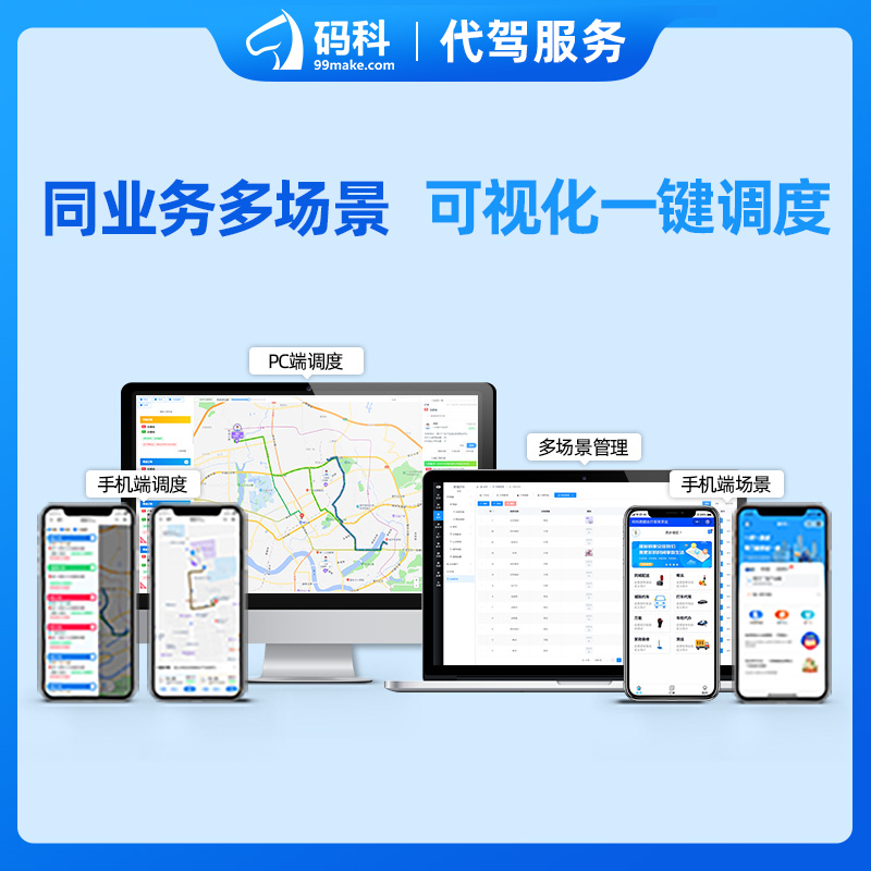 CRMEB应用市场 | 码科代驾出行小程序