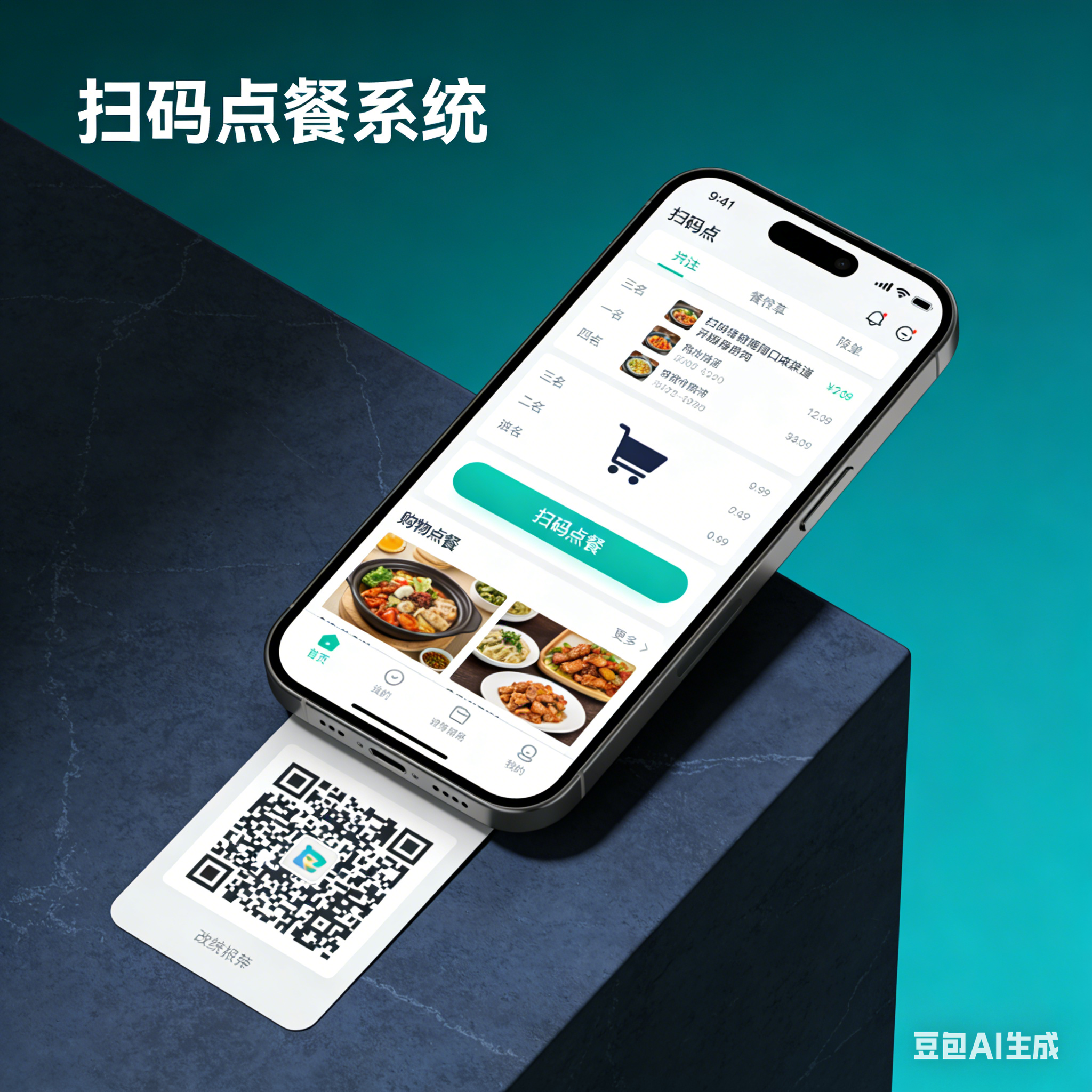 CRMEB应用市场 | 【开源版】扫码点餐连锁店餐饮小程序