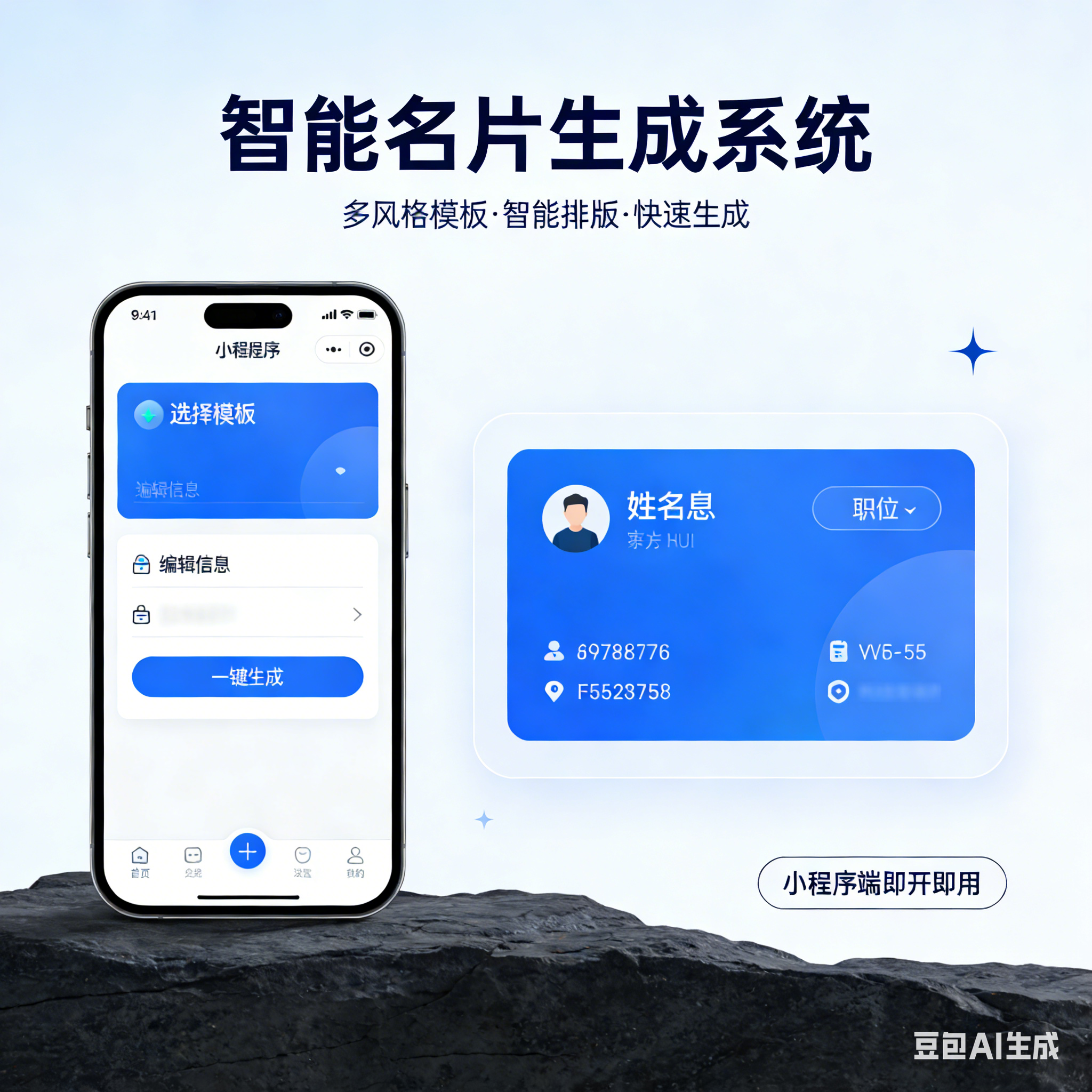 CRMEB应用市场 | 【开源版】小程序名片生成系统