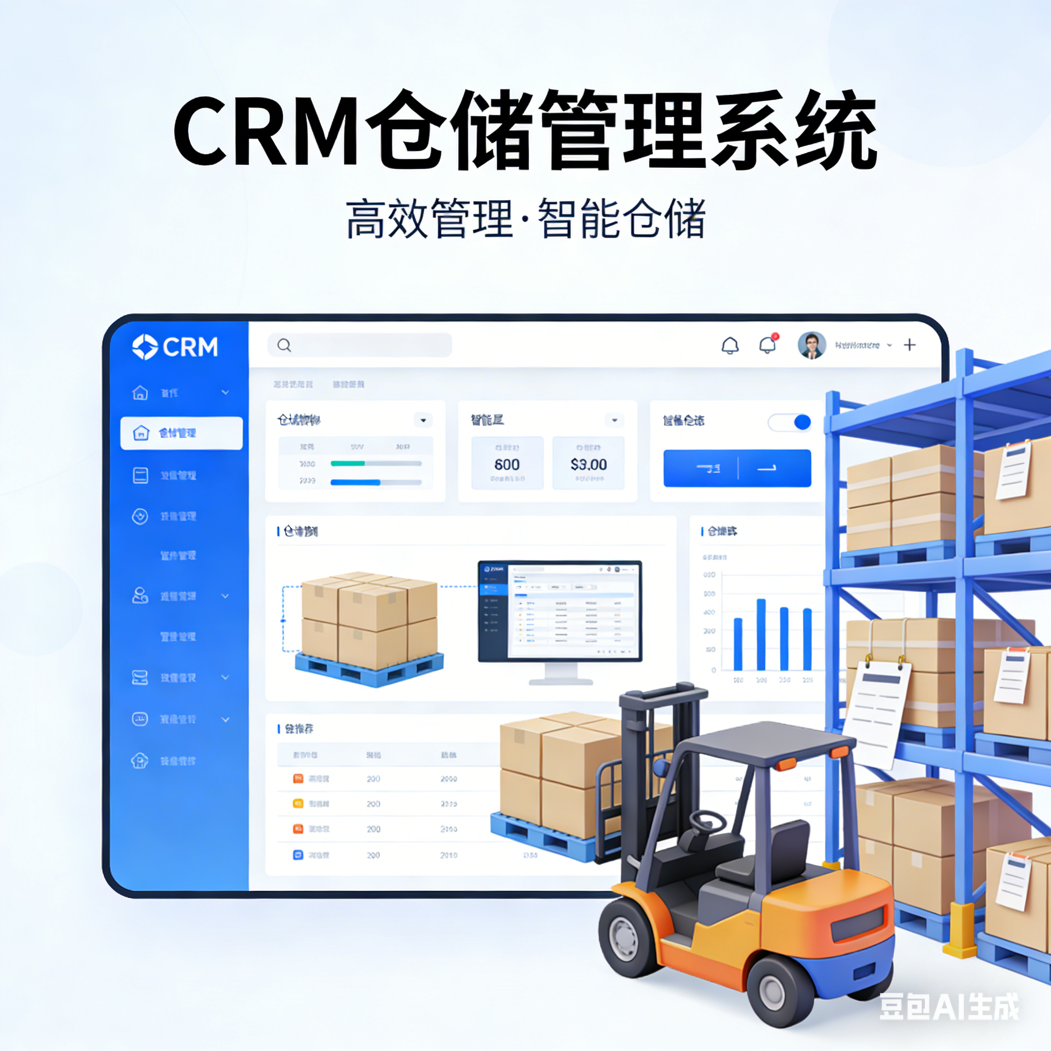 CRMEB应用市场 | CRM仓储管理系统公海客户产品管理线索池仓库入库订单统计