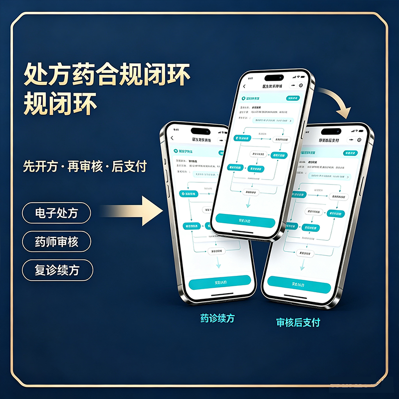 CRMEB应用市场 | 药店商城小程序，开电子处方，用药安全提醒，药品追溯码