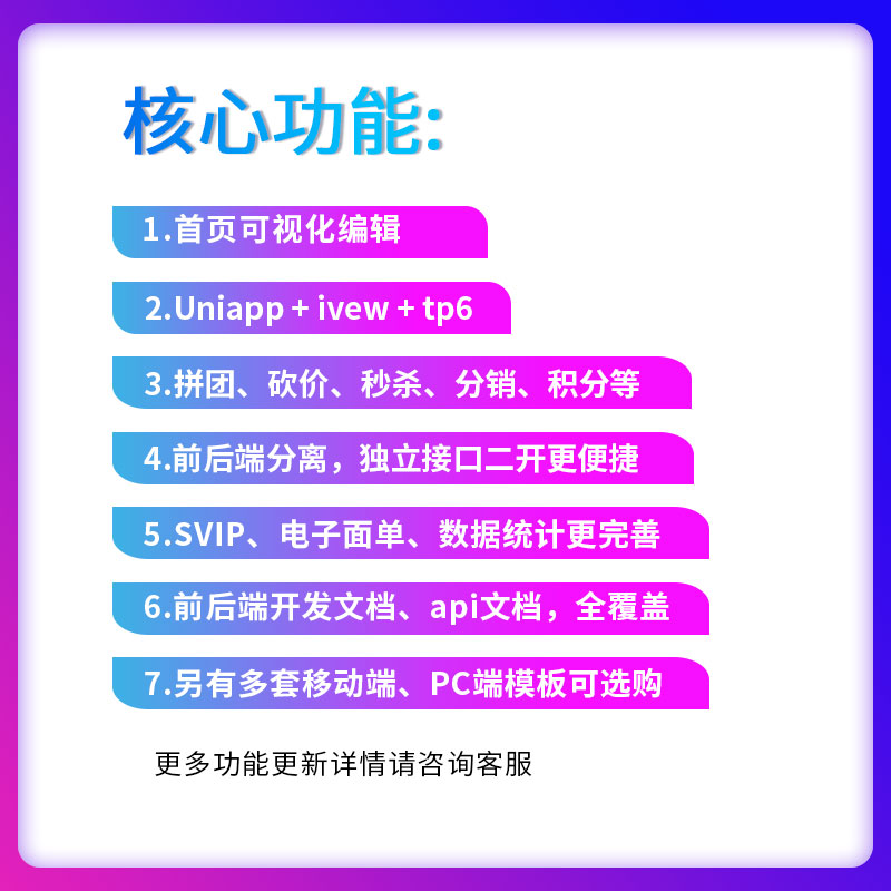 CRMEB应用市场 | 全开源电商商城系统 永久免费升级售后，包含商业授权+PC端+去版权