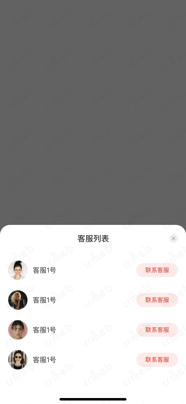 连锁多门店系统-移动端商城-客服列表.png